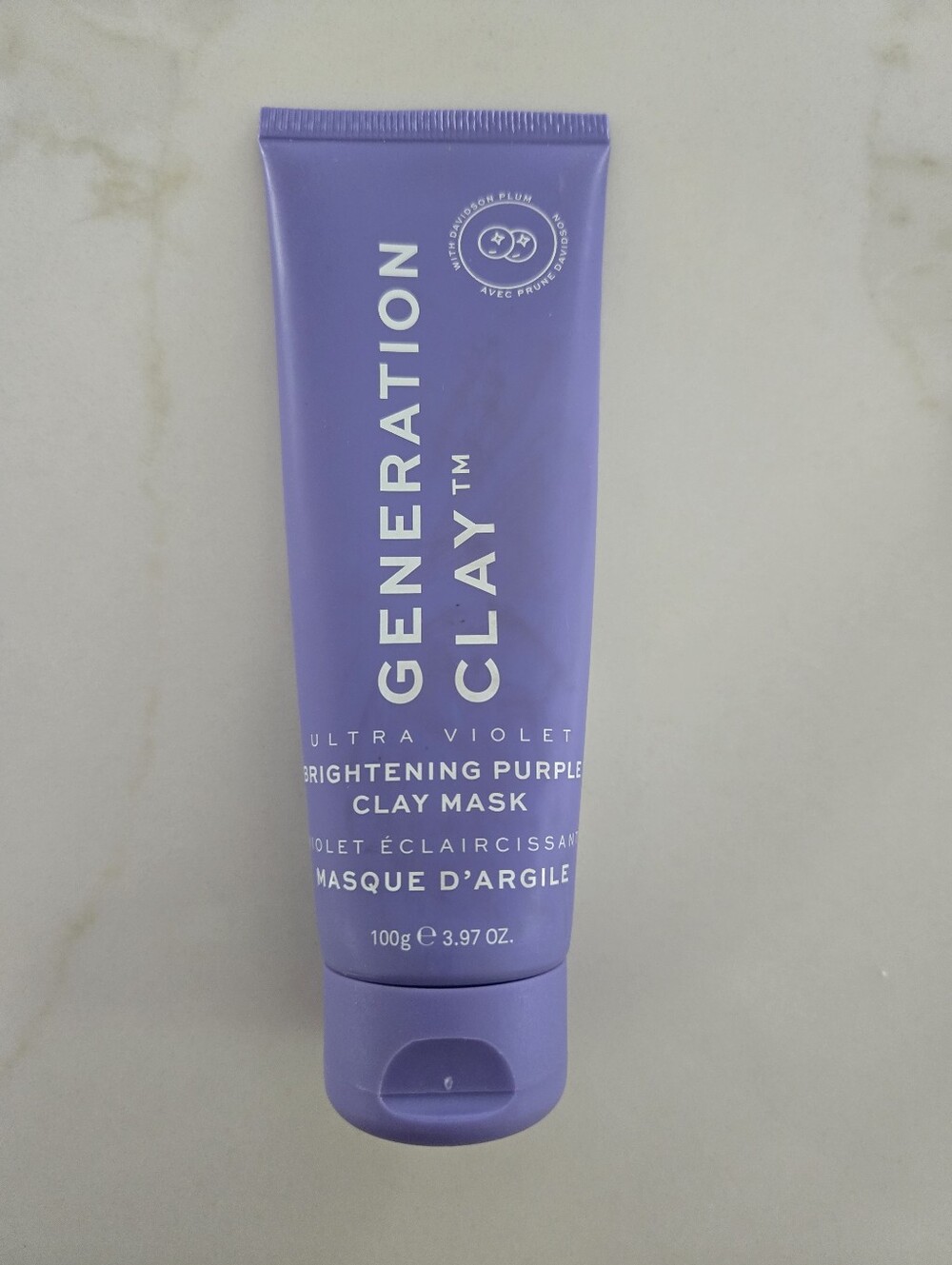 Generation Clay Ultra Violet Brightening Purple Clay Mask - Purple